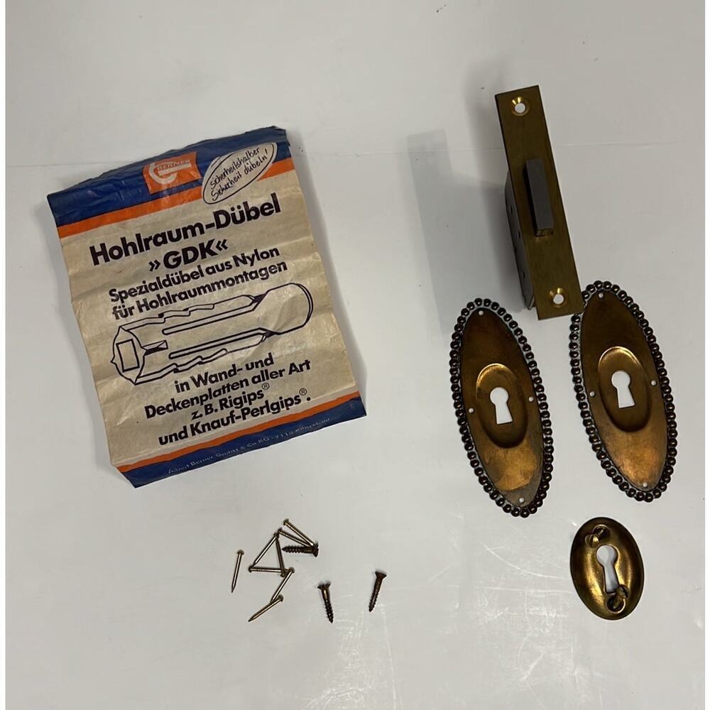 Vintage German Hardware Brass‎ Furniture